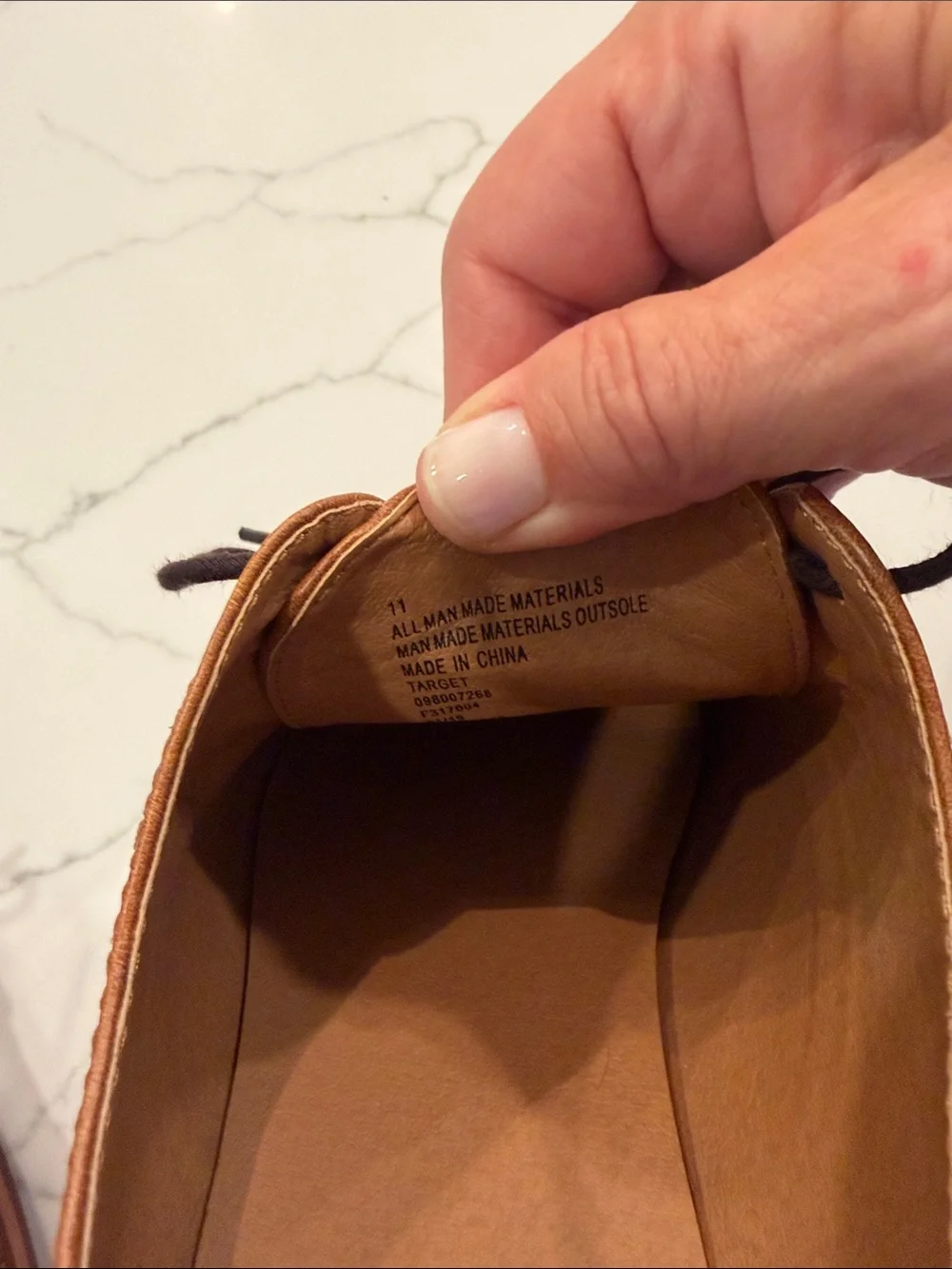 Goodfellow & Co Brown Leather Derby Oxfords